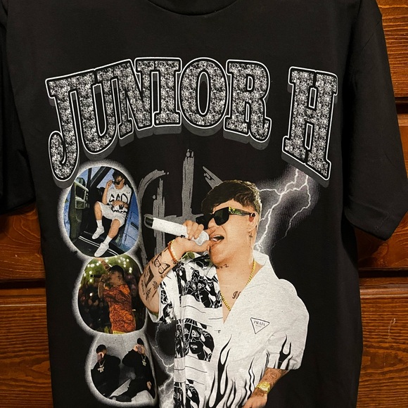 Other - Junior H Black Graphic Kids T-Shirt